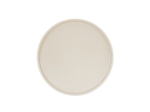 Hudson 8" Low Rim Plate-Ivory